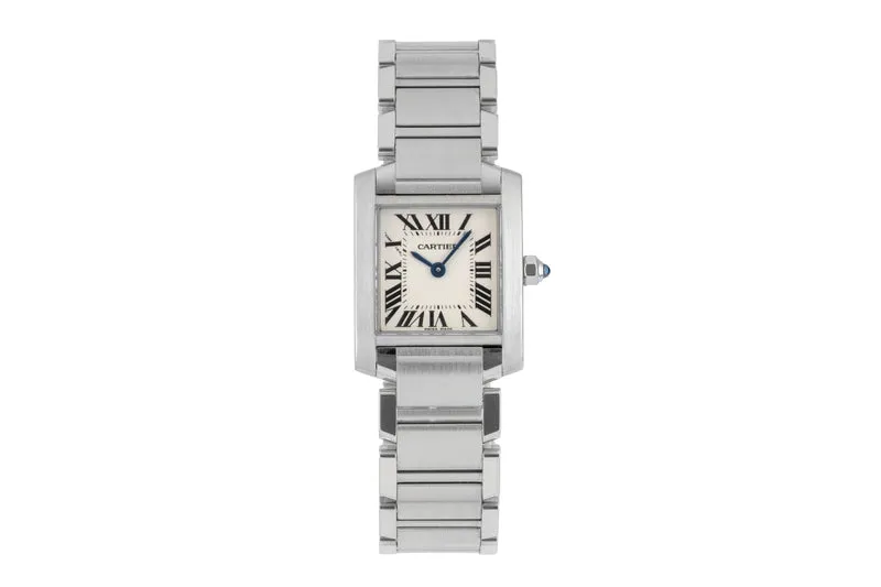 Cartier Tank Francaise steel quartz women's watch W51008Q3 [2602388]