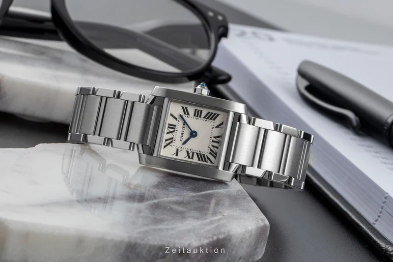 Cartier Tank Francaise steel quartz women's watch W51008Q3 [2602388]