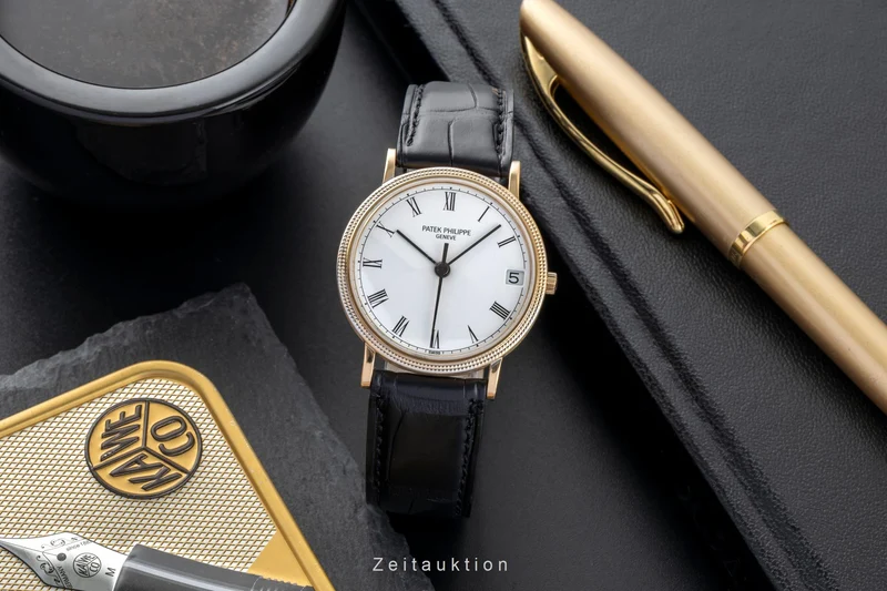 Patek Philippe Calatrava 18 ct gold automatic men's watch 3802/100 [2601735]