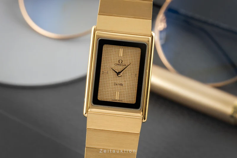 Omega De Ville gilt-brass quartz unisex 791.0868 Vintage [2601787]