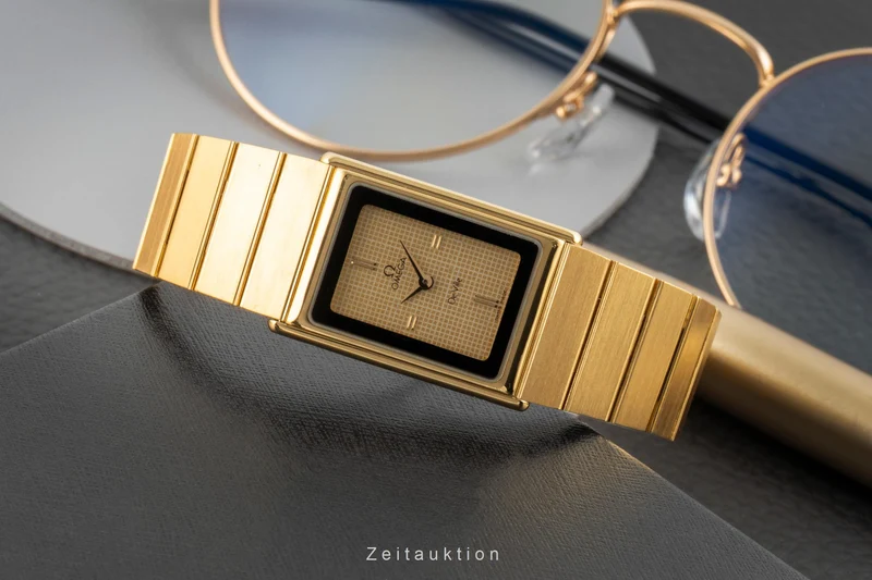 Omega De Ville gilt-brass quartz unisex 791.0868 Vintage [2601787]