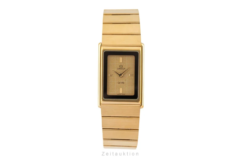 Omega De Ville gilt-brass quartz unisex 791.0868 Vintage [2601787]