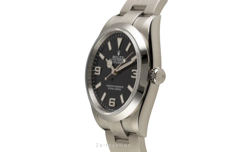 Rolex Explorer steel automatic men's watch 124270 [2602638]