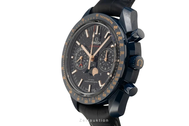 Omega Speedmaster Moonwatch chronograph ceramic automatic men's watch 304.93.44.52.03.002 [2602594]