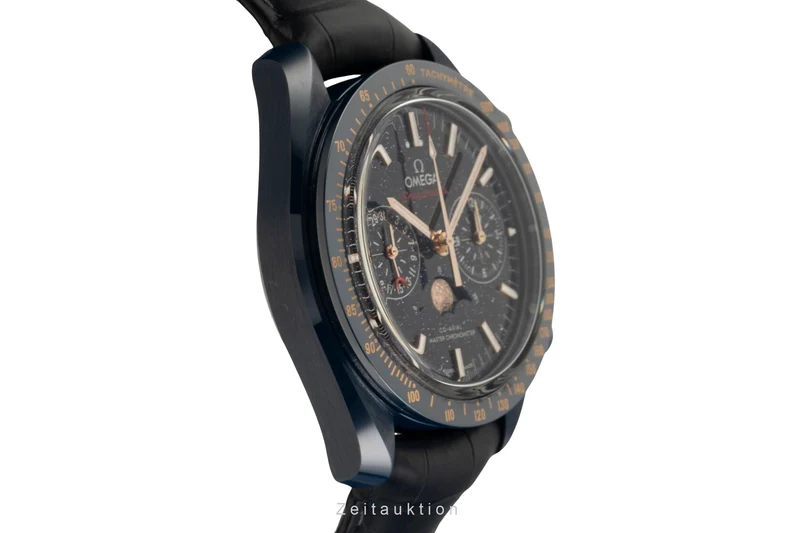 Omega Speedmaster Moonwatch chronograph ceramic automatic men's watch 304.93.44.52.03.002 [2602594]