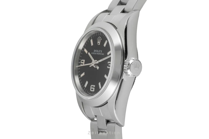 Rolex Oyster Perpetual steel automatic women's watch 67180 [2602275]