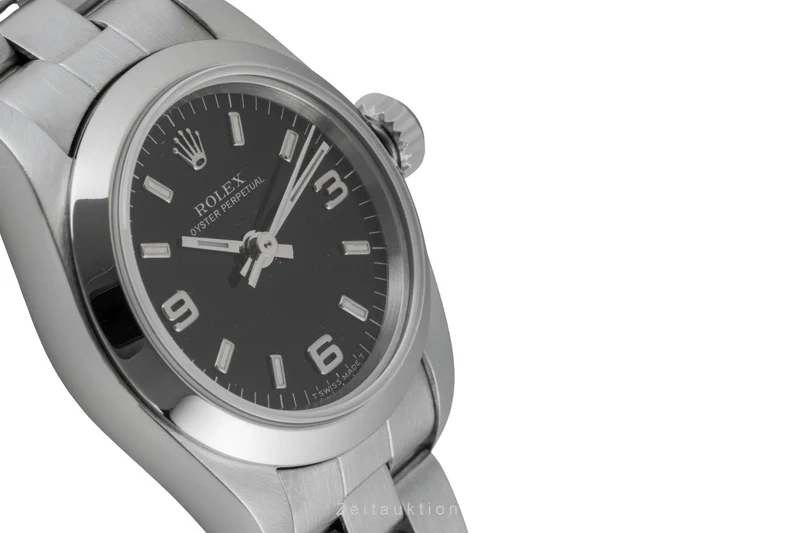 Rolex Oyster Perpetual steel automatic women's watch 67180 [2602275]