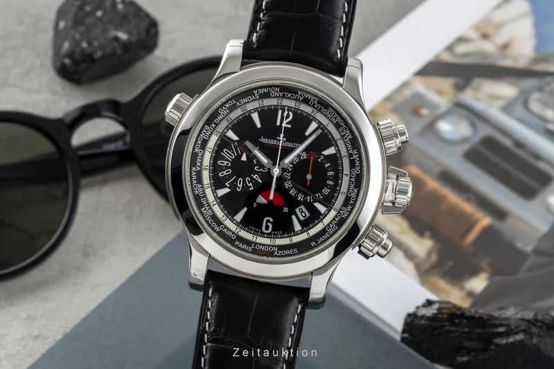 Jaeger LeCoultre Master Compressor chronograph steel / titanium automatic men's watch Q1768470, 150.8.22 [2602433]