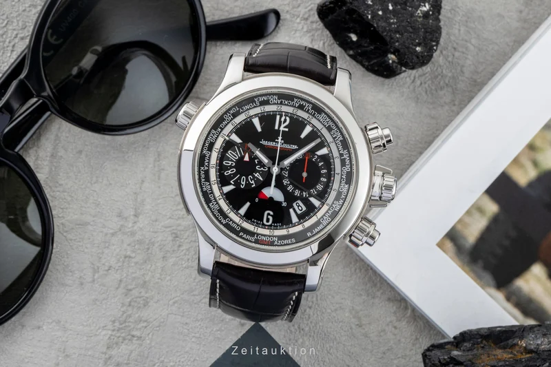 Jaeger LeCoultre Master Compressor chronograph steel / titanium automatic men's watch Q1768470, 150.8.22 [2602433]
