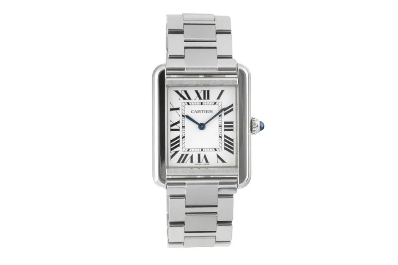 Cartier Tank steel quartz women's watch W5200013 [2602295]