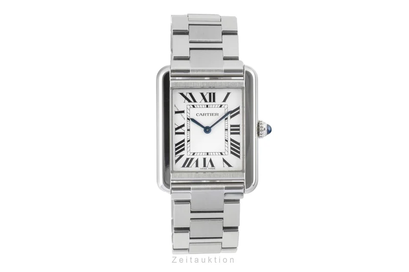Cartier Tank steel quartz women's watch W5200013 [2602295]