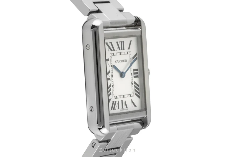 Cartier Tank steel quartz women's watch W5200013 [2602295]