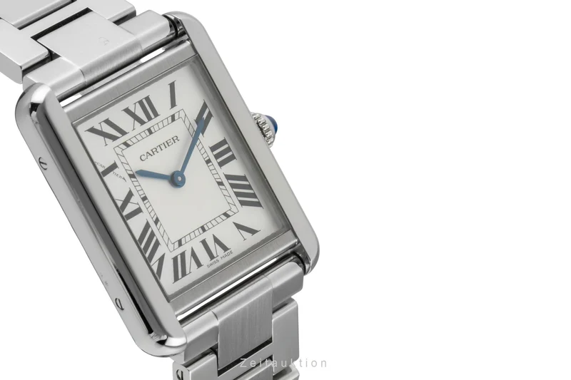 Cartier Tank steel quartz women's watch W5200013 [2602295]