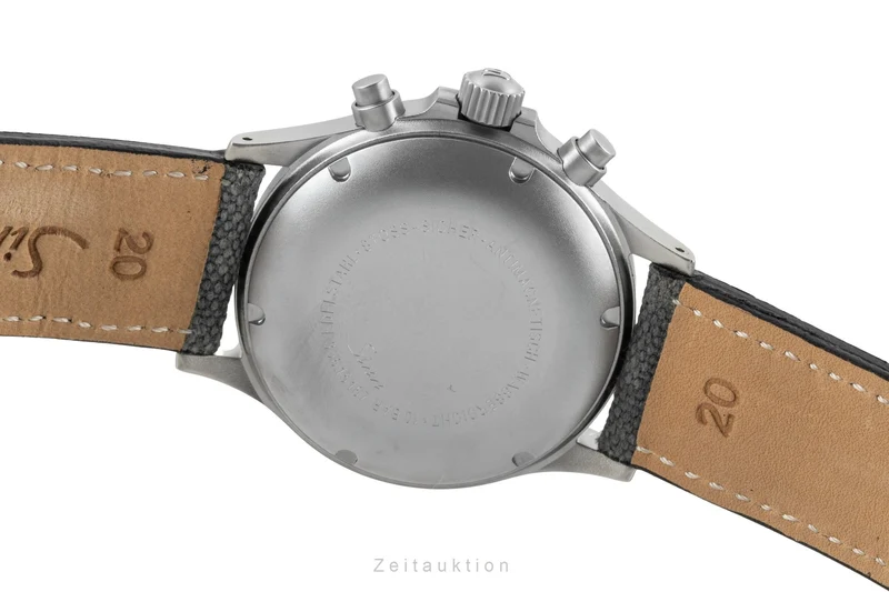 Sinn 356 chronograph steel automatic men's watch 356.020 LP: 2100EUR [2602356]