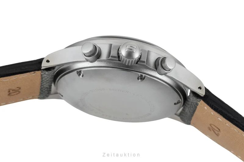 Sinn 356 chronograph steel automatic men's watch 356.020 LP: 2100EUR [2602356]
