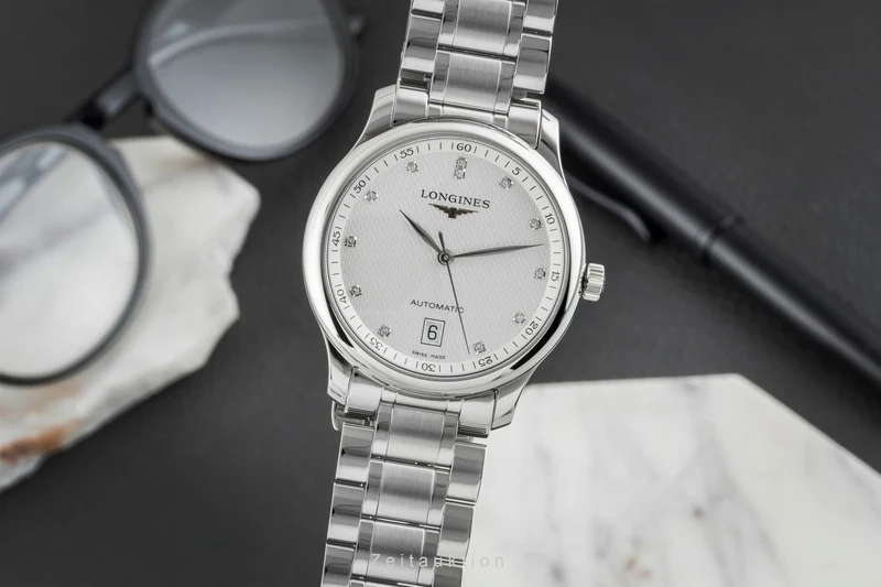 Longines Master Collection steel automatic men's watch L2.628.4.77.6 LP: 2800EUR [2602543]
