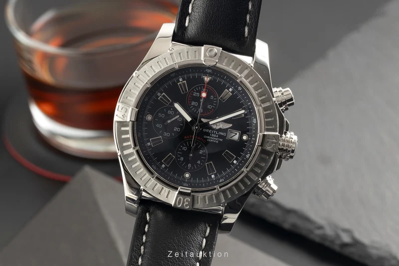Breitling Super Avenger chronograph steel automatic men's watch A13370 [2602611]