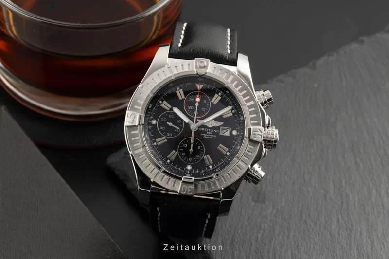 Breitling Super Avenger chronograph steel automatic men's watch A13370 [2602611]