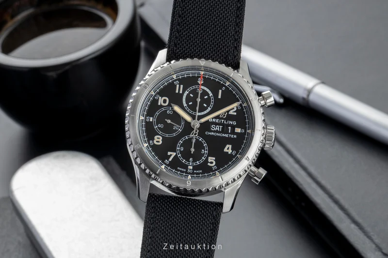 Breitling Aviator 8 chronograph steel automatic men's watch A13316 [2601766]