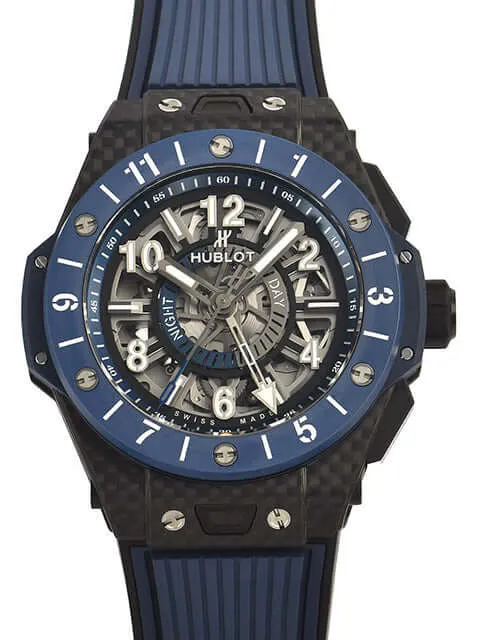 Hublot Big Bang Unico GMT Carbon Blue Ceramic 471.QL.7127.RX