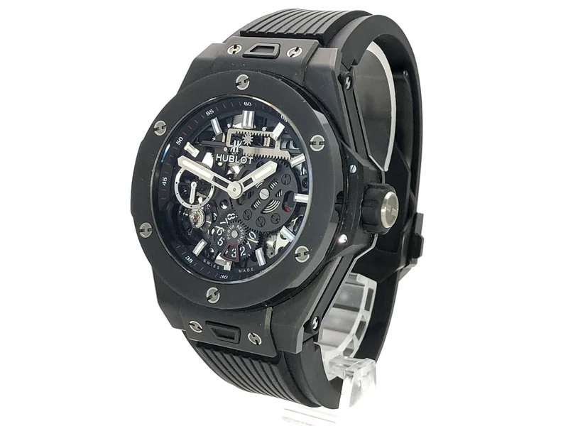 Hublot Big Bang Meca-10 Black Magic 414.CI.1123.RX aus 2018 D-Papiere