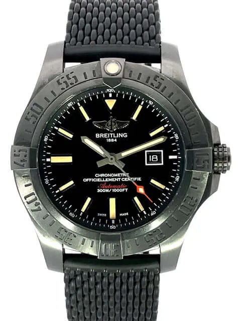 Breitling Avenger Blackbird 48 mm V1731010 aus 2015 D-Papiere