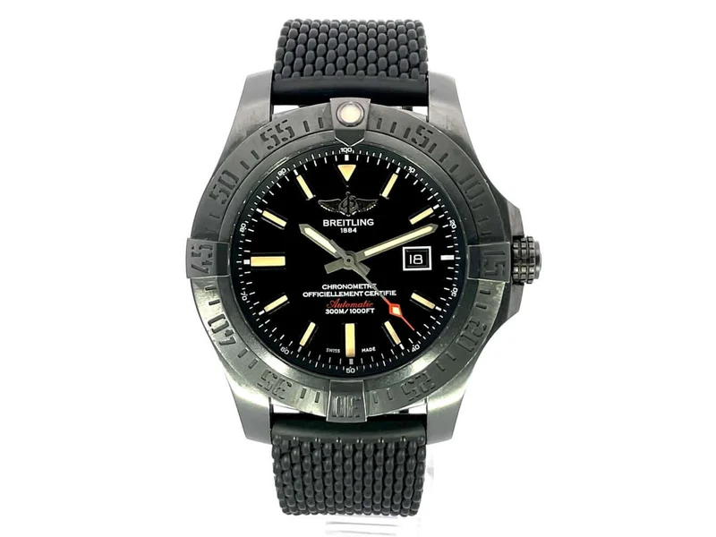Breitling Avenger Blackbird 48 mm V1731010 aus 2015 D-Papiere