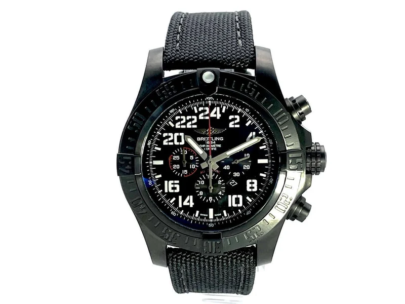 Breitling Super Avenger II Black Steel M2233010 Limited Edition aus 2014 D-Papiere