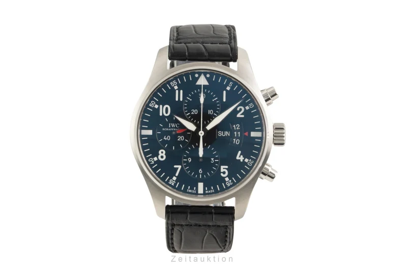 IWC Fliegerchronograph chronograph steel automatic men's watch IW377701 LP: 7800EUR [2602555]