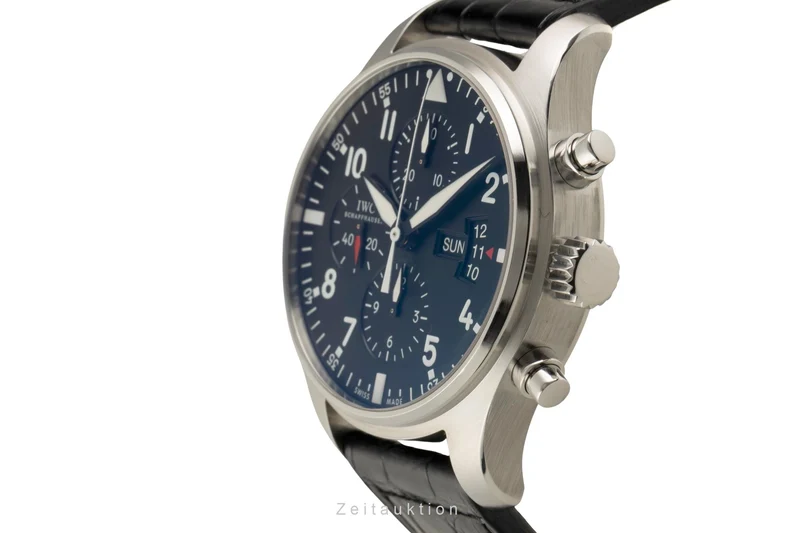 IWC Fliegerchronograph chronograph steel automatic men's watch IW377701 LP: 7800EUR [2602555]