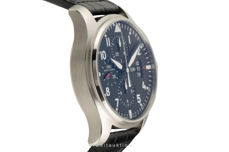 IWC Fliegerchronograph chronograph steel automatic men's watch IW377701 LP: 7800EUR [2602555]