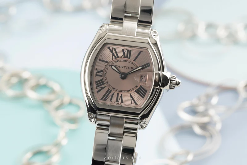 Cartier Roadster steel quartz women's watch W62017V3 [2602668]
