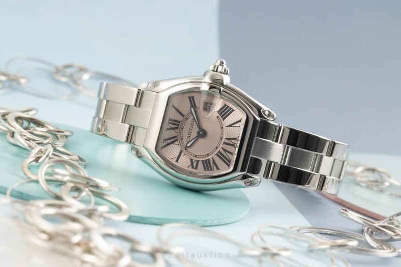 Cartier Roadster steel quartz women's watch W62017V3 [2602668]