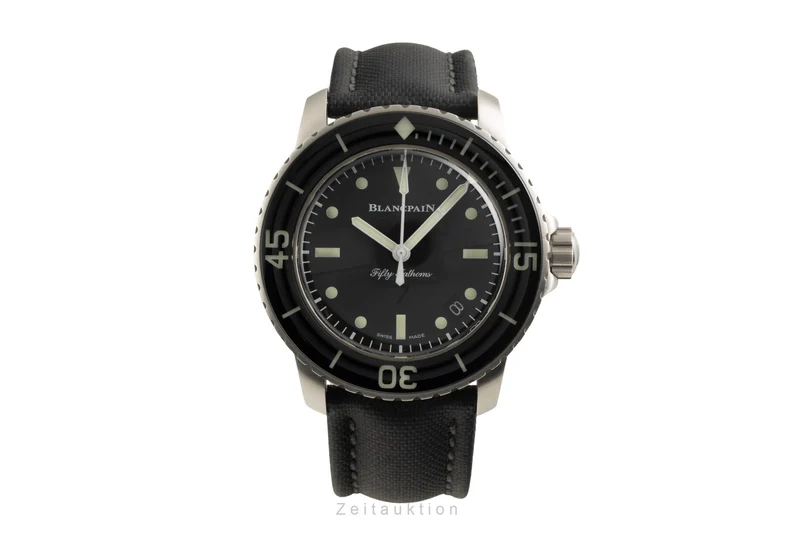 Blancpain Fifty Fathoms steel automatic men's watch 5015E-1130-B52A Limited [2602591]