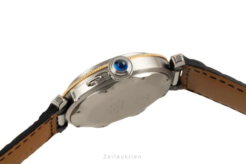 Cartier Pasha steel / gold automatic men's watch W31012H3, 1033 [2602640]