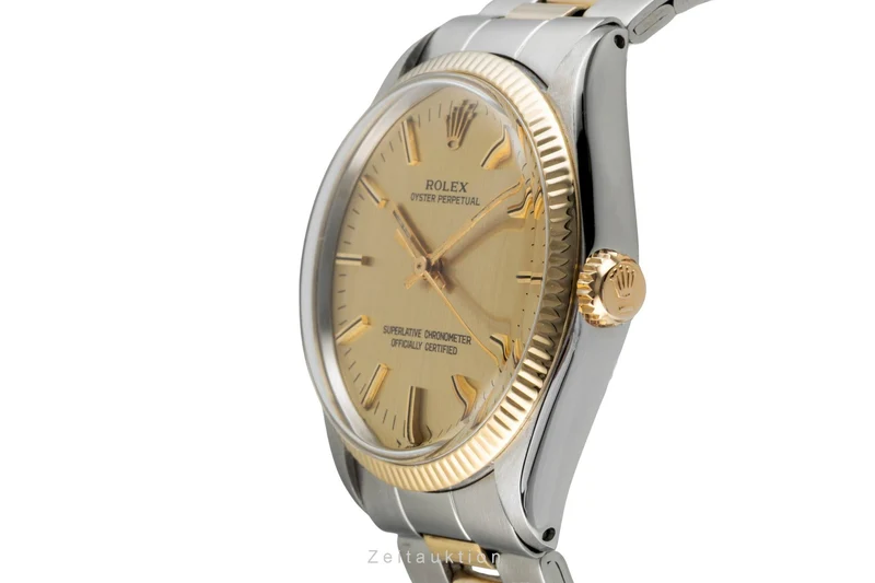Rolex Oyster Perpetual steel / gold automatic men's watch 1005 Vintage [2602264]