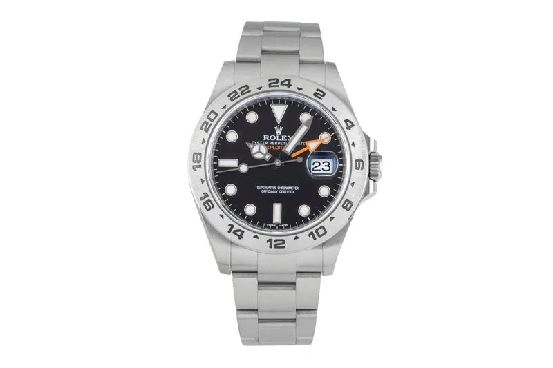 Rolex Explorer II steel automatic men's watch 216570 [2602767]