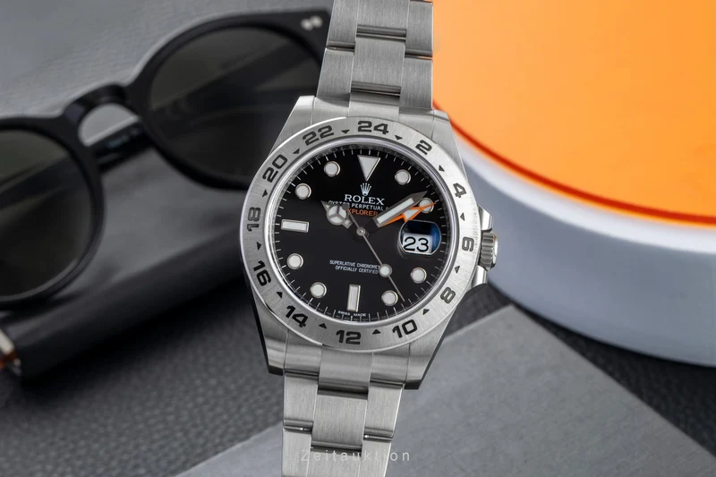 Rolex Explorer II steel automatic men's watch 216570 [2602767]