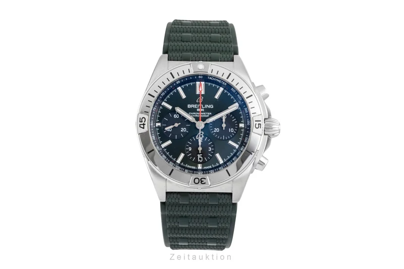 Breitling Chronomat chronograph steel automatic men's watch AB0134101L2S1 LP: 8800EUR [2602633]