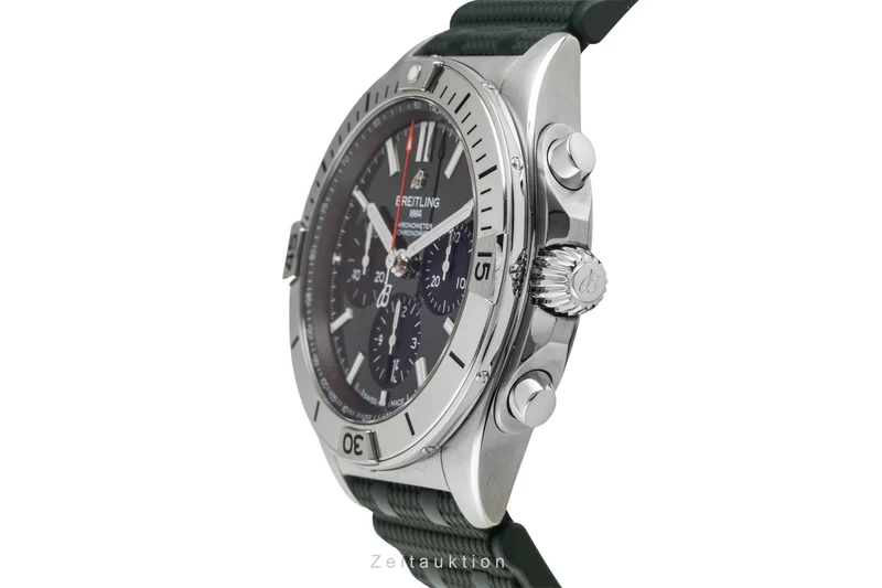 Breitling Chronomat chronograph steel automatic men's watch AB0134101L2S1 LP: 8800EUR [2602633]