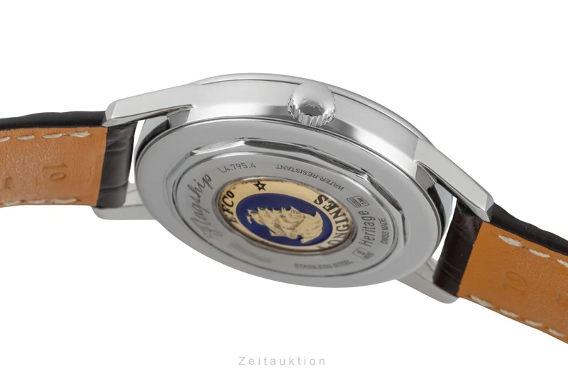 Longines Flagship steel automatic men's watch L4.795.4.78.2 LP: 2000EUR [2602636]