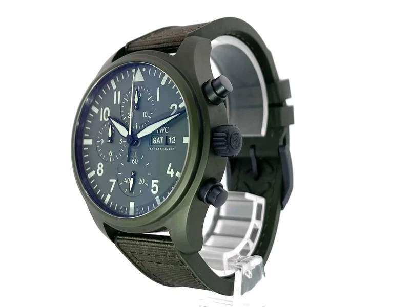 IWC Pilots Watch Chronograph Top Gun Woodland Edition IW389106