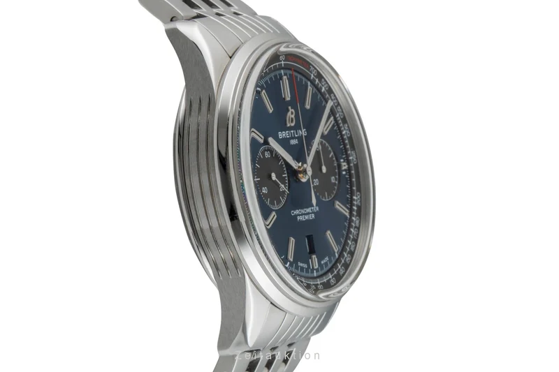 Breitling Premier chronograph steel automatic men's watch AB0118A61C1A1 LP: 9350EUR [2602440]