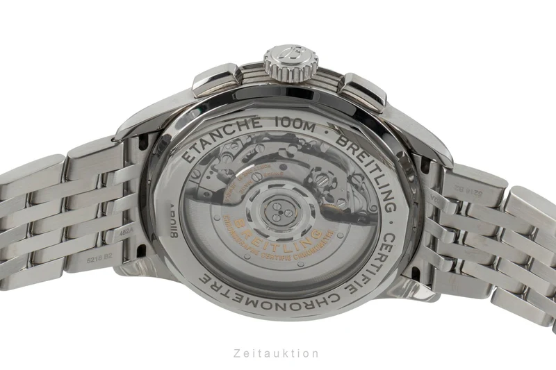 Breitling Premier chronograph steel automatic men's watch AB0118A61C1A1 LP: 9350EUR [2602440]