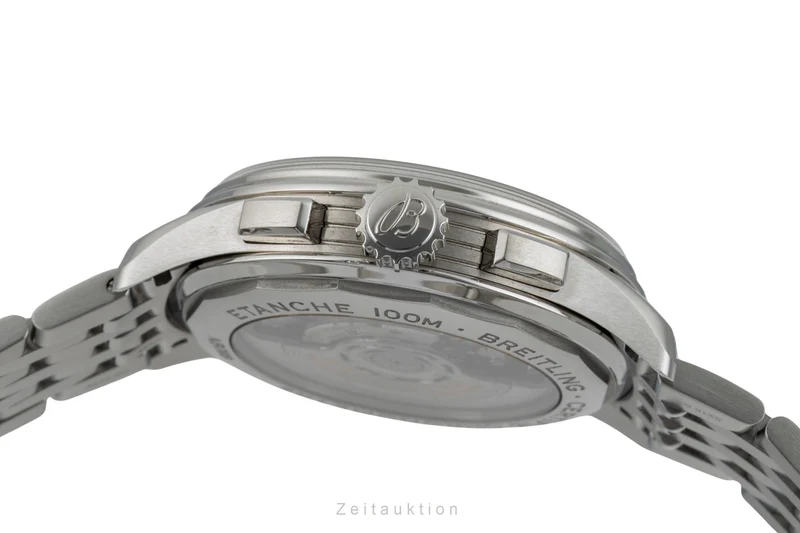Breitling Premier chronograph steel automatic men's watch AB0118A61C1A1 LP: 9350EUR [2602440]