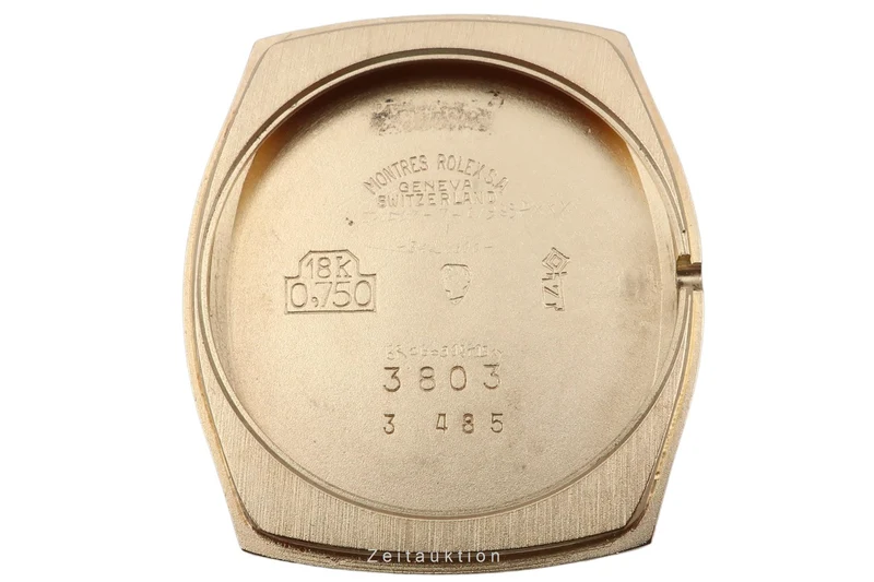 Rolex Cellini 18 ct gold manual winding women's watch 3803 Vintage [2601364]