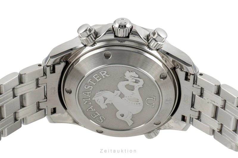 Omega Seamaster chronograph steel automatic men's watch 2225.80.00 LP: 9300EUR [2602098]