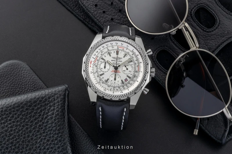 Breitling Bentley Motors chronograph steel automatic men's watch A25362 [2601774]