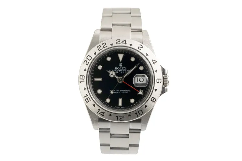 Rolex Explorer II steel automatic men's watch 16570 [2602678]