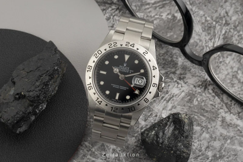 Rolex Explorer II steel automatic men's watch 16570 [2602678]